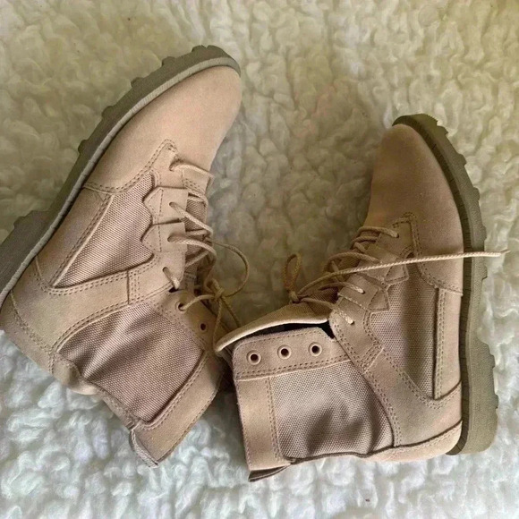 Sorel Women’s Caribou OTM Natural Combat Winter Boots Size 8 - Picture 1 of 10